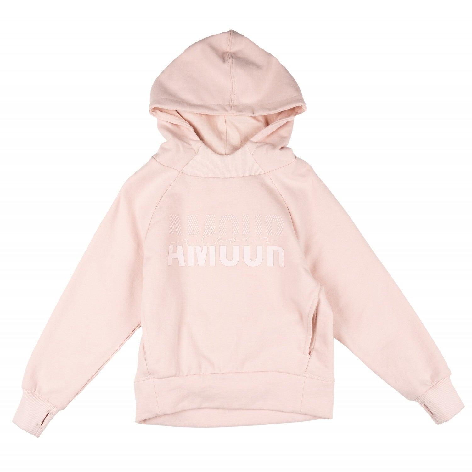Sudadera de niña color rosa 2/5
