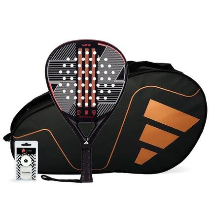 Pack Adidas Match 3.3 Cooper Sac De Padel Carbon Contrôle