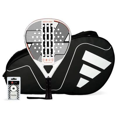 Pack adidas match light 3.3 paletero carbon control