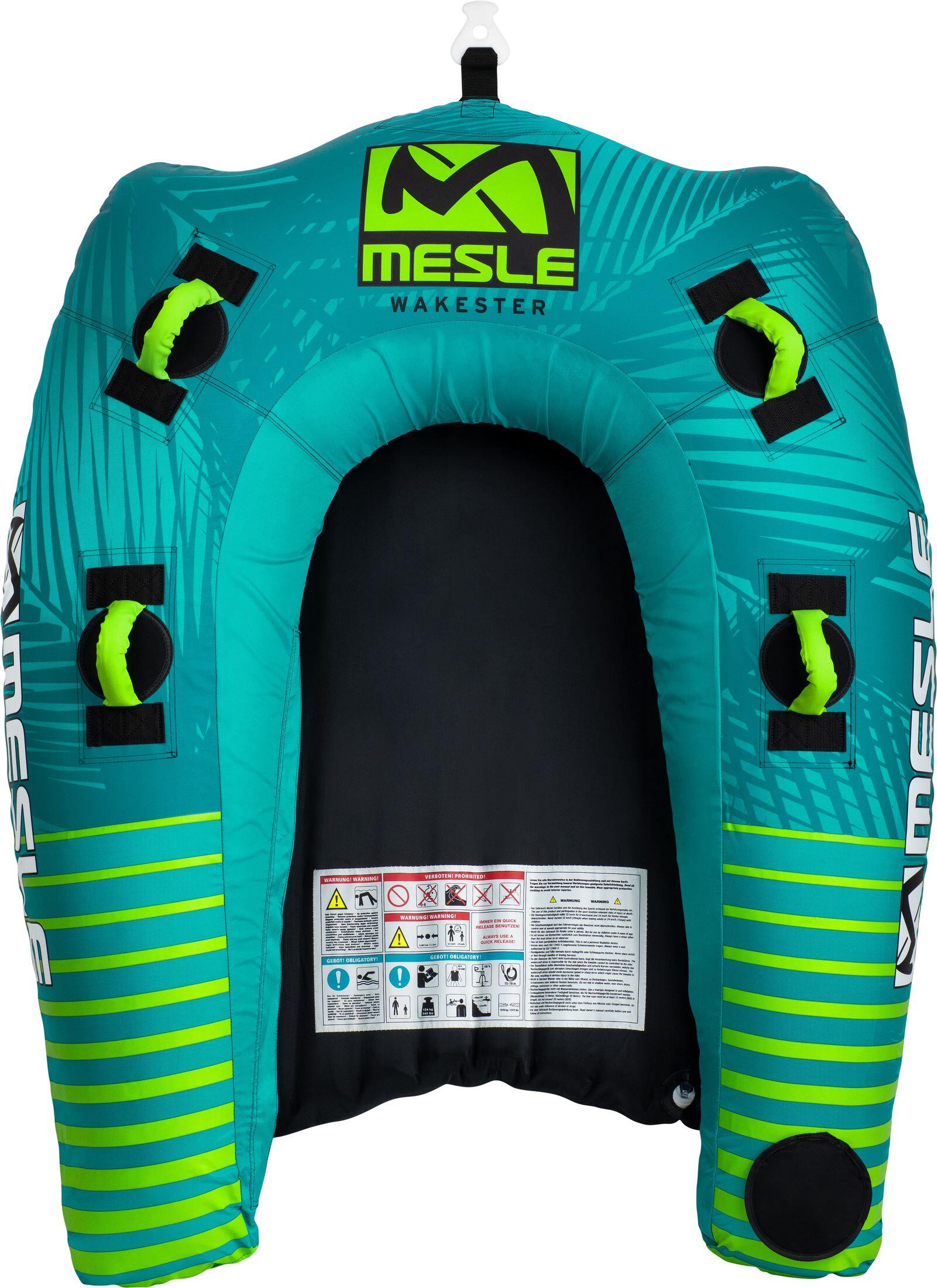 Bouée Tractée Wakester 1 - 2 Places Gonflable Bateau & Jet Ski 2/3