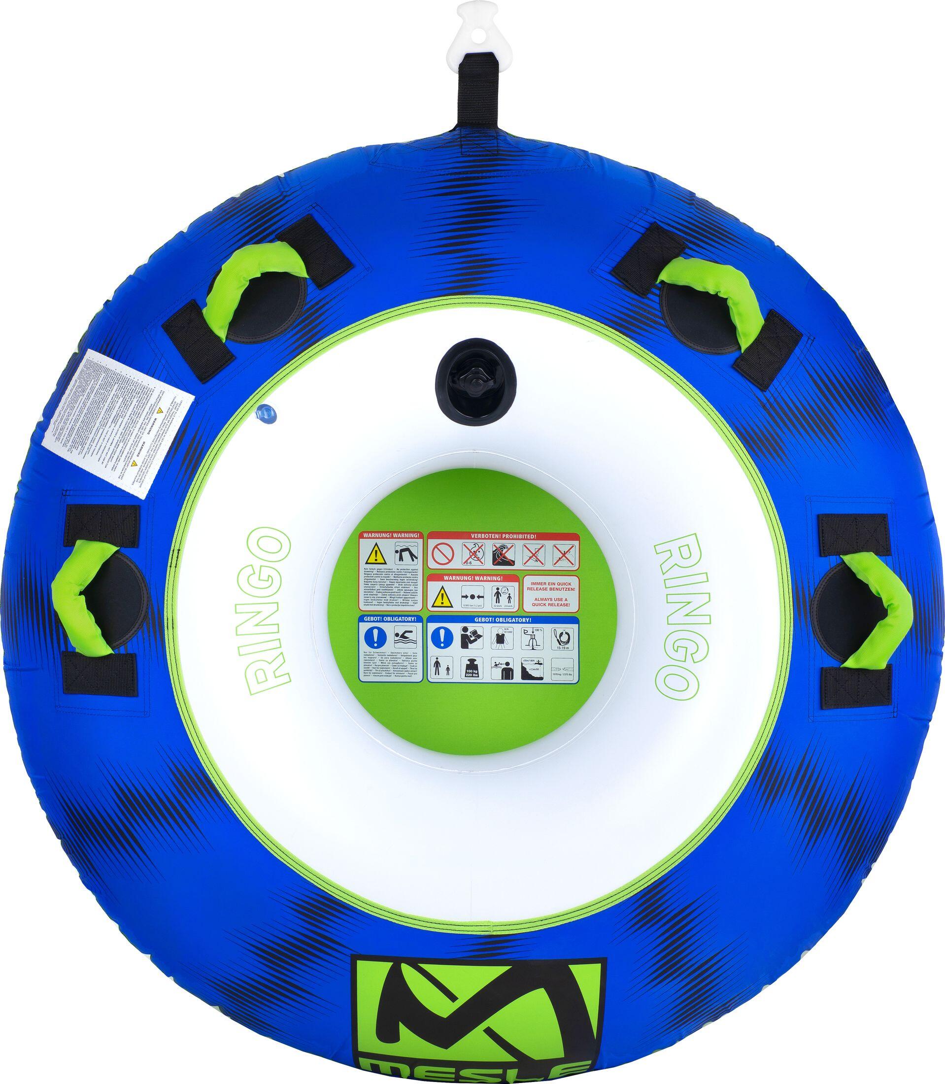 Bouée Tractable Ringo 1 Place Gonflable Bateau & Jet Ski Nautique 2/6