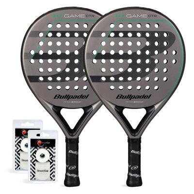 Pack dúo bullpadel game control gris