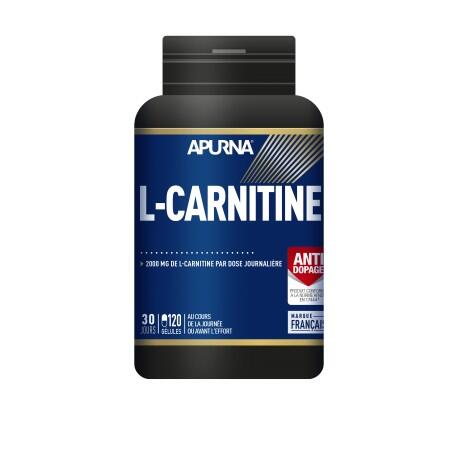 APURNA Potje met 120 capsules Apurna L-Carnitine
