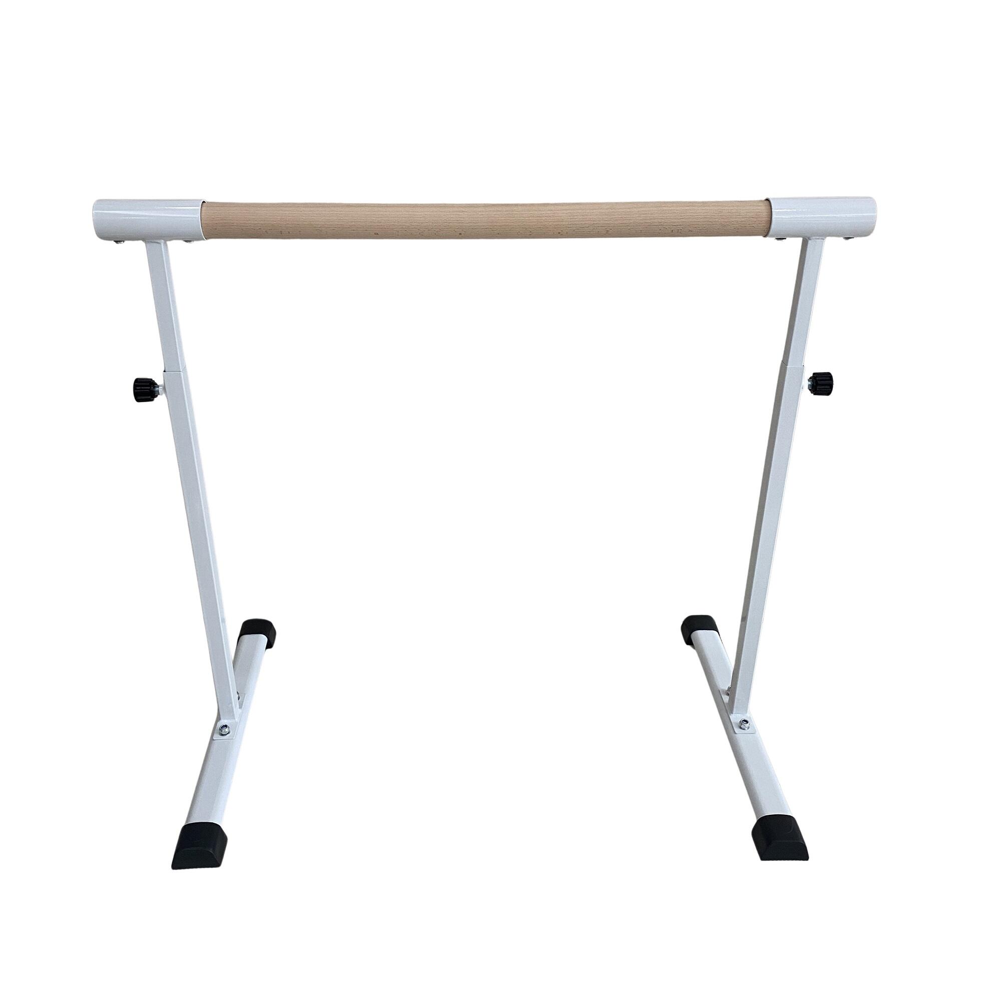 MASTER Baletní tyč MASTER volně stojící 110 cm - výškově nastavitelná - dřevěná