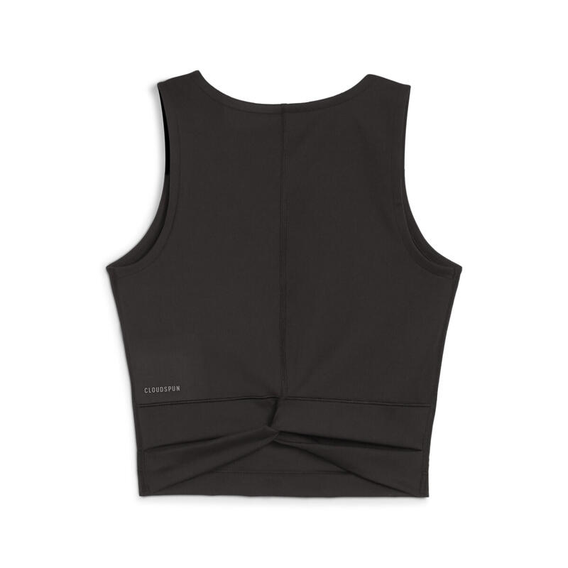 Maiou femei croială slim Cloudspun Twist, negru PUMA