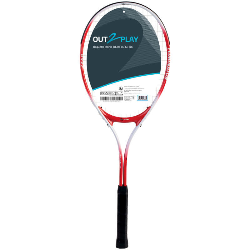 Out2play - Raquette Tennis Adulte Aluminium 68cm - Out2play - Raquette De Tennis - Taille Unique - Decathlon