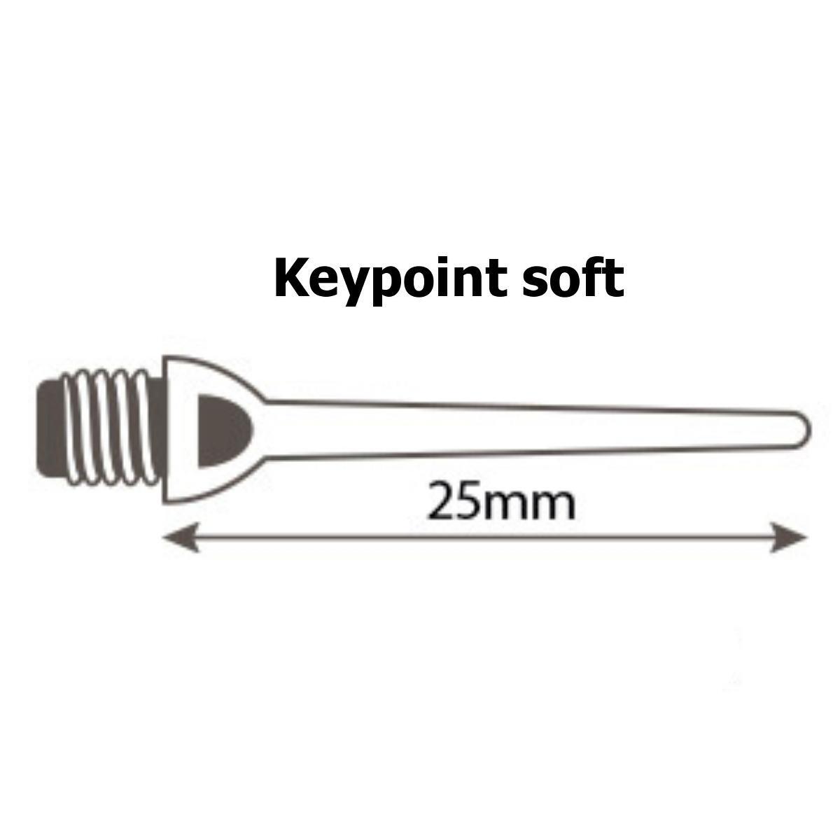 Hroty MASTER Keypoint soft 2ba 50ks černé 2/2