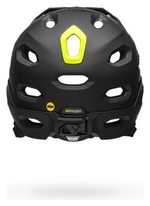 Casque avec Mentonnière Amovible Bell Super DH Mips Noir Mat Vert Fluo 3/7
