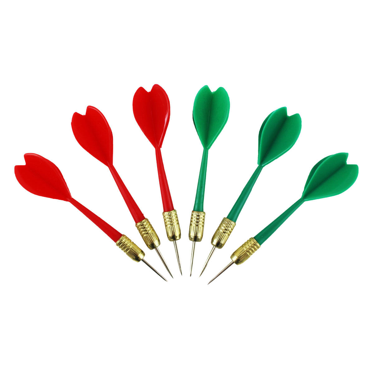 MASTER Šipky MASTER Plated Brass 6ks - steel 6g