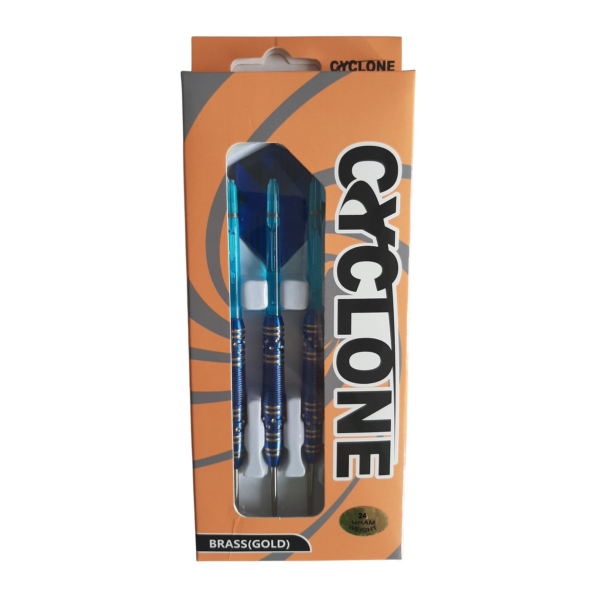 Šipky MASTER Cyclone Brass 3ks - steeltip 24g 3/3