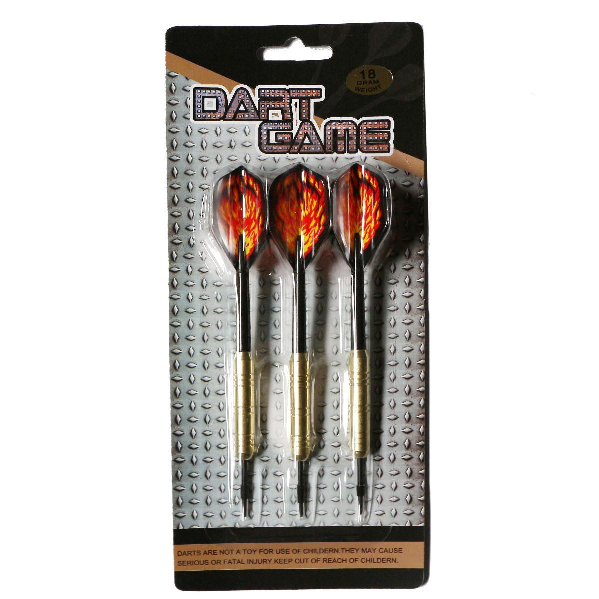 Šipky MASTER Plated Brass 3ks - steel 18g 2/2