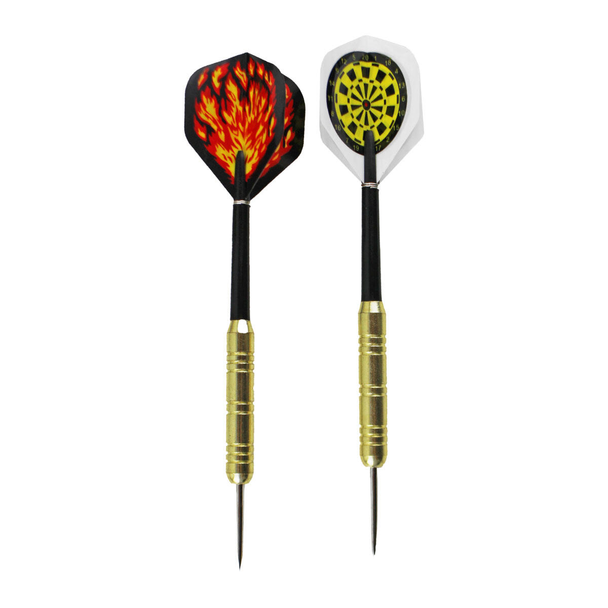 Darts MASTER vergoldetes Messing 100 Stück - Stahl 16g 2/4