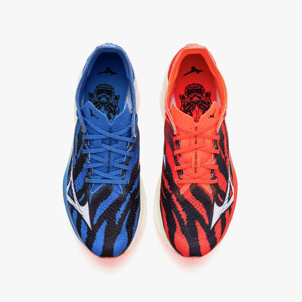 Wave Rebellion Pro 3 Men's Road Running Shoes - Red x Blue