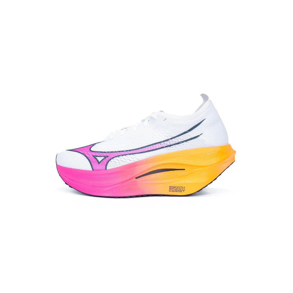 Wave Rebellion Pro 3 Men's Road Running Shoes - White x Pink