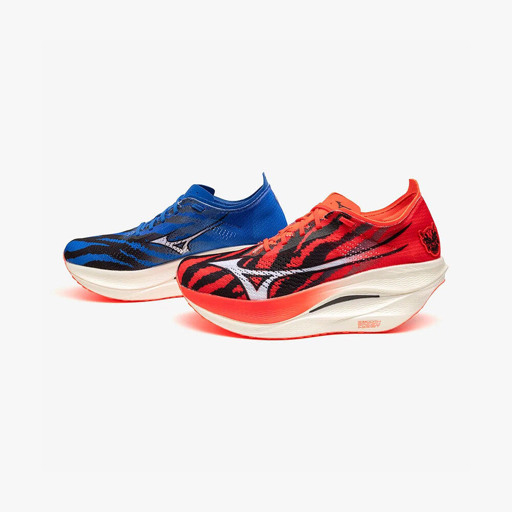 Wave Rebellion Pro 3 Men's Road Running Shoes - Red x Blue
