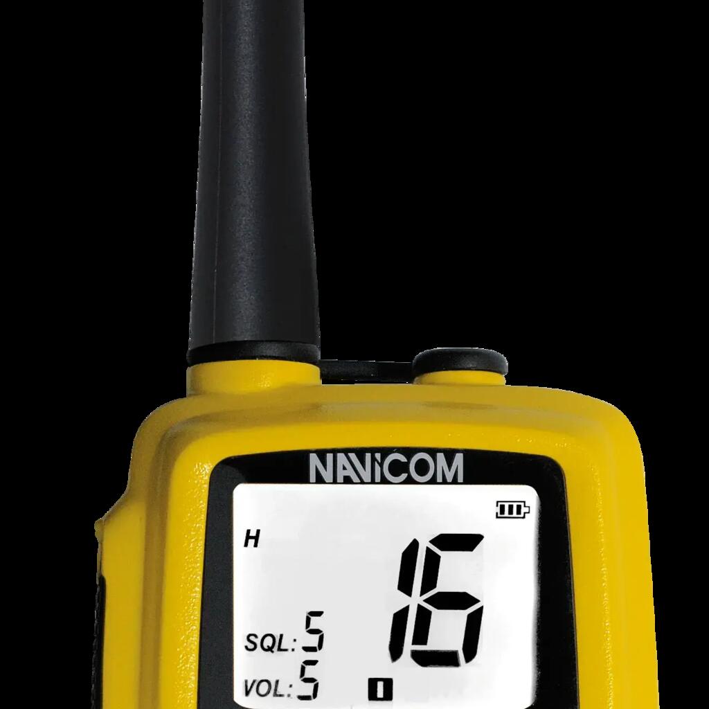 Vhf portable,waterproof,floating Navicom IPX6 6 w