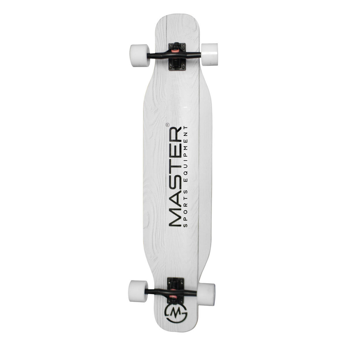 Longboard MASTER 42" Tanzstil - weißes Holz 3/6