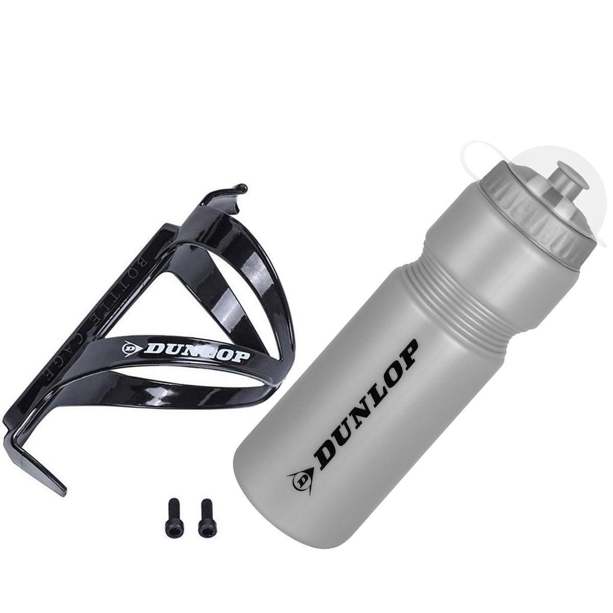 Dunlop Fahrradtrinkflasche mit Halterung 750ML 6/7