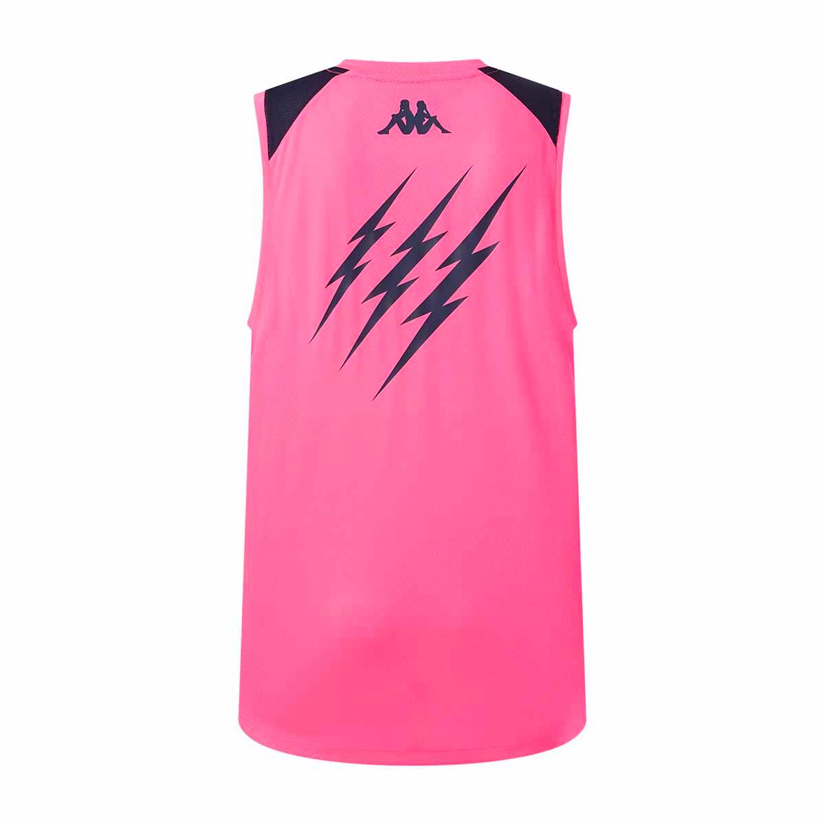 Débardeur d'entraînement Stade Français Paris Kappa Rose 3/3