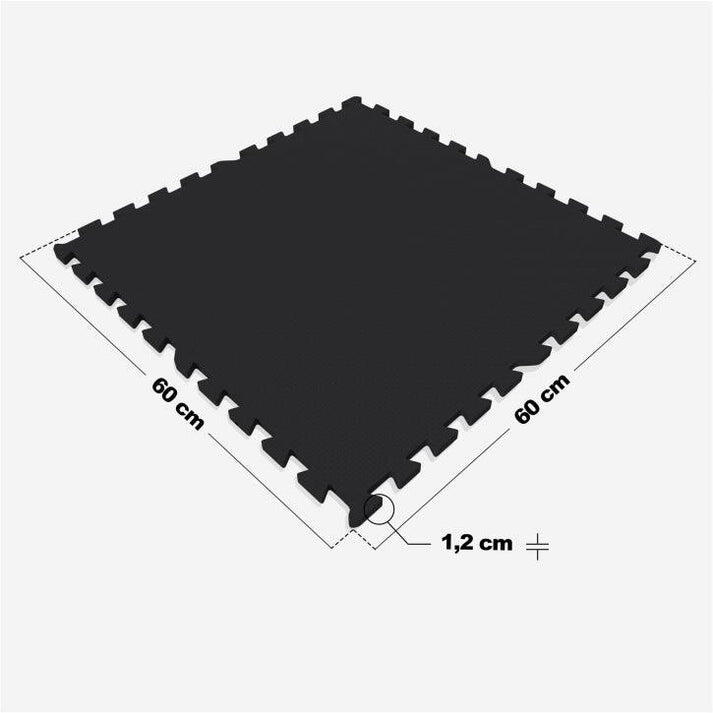 Gorilla Sports Vloermatten - Beschermingsmatten - 8 stuks -  Totaal 2,88 m2 - 5/7