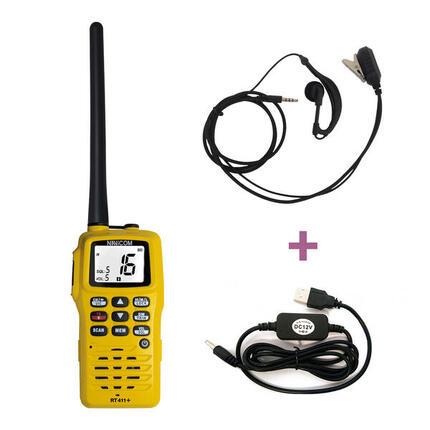 VHF RT411+PACK Chargeur 220V- câble USB