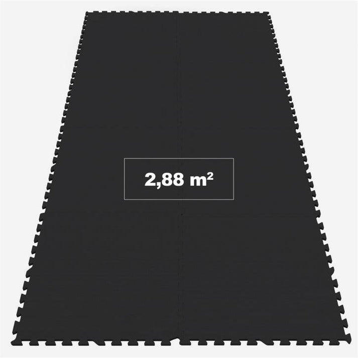 Gorilla Sports Vloermatten - Beschermingsmatten - 8 stuks -  Totaal 2,88 m2 - 6/7