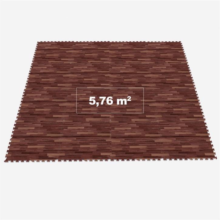 Tapis de Protection Fitness Puzzle - 16 Dalles, 60x60x1,2 cm, Tapis de Sol 6/7