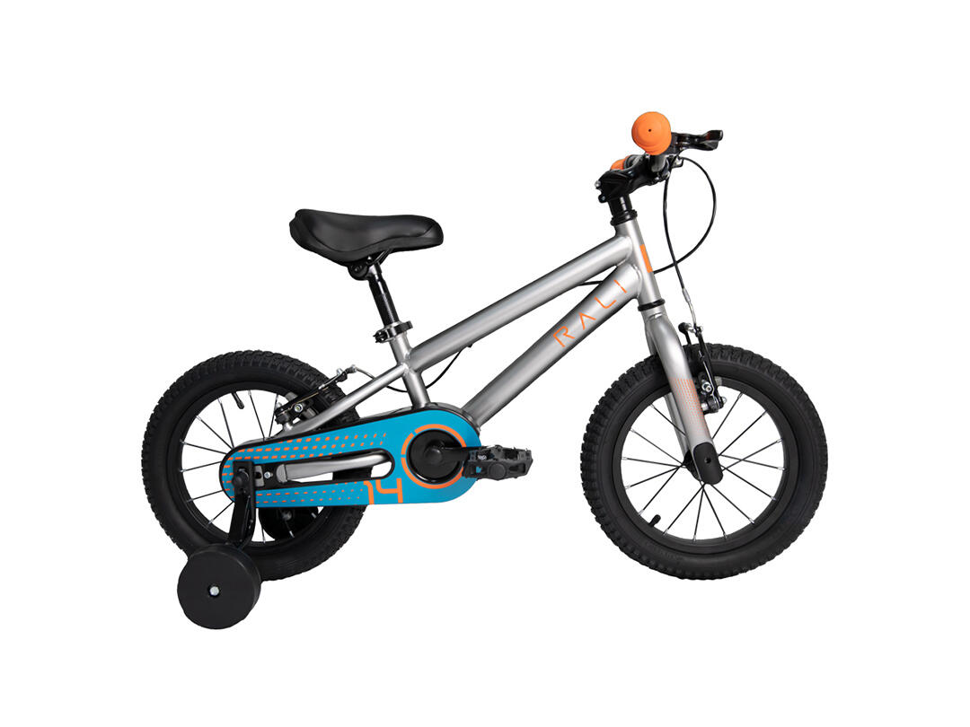 RALI Bicicleta Infantil 14 polegadas RALI cor prata