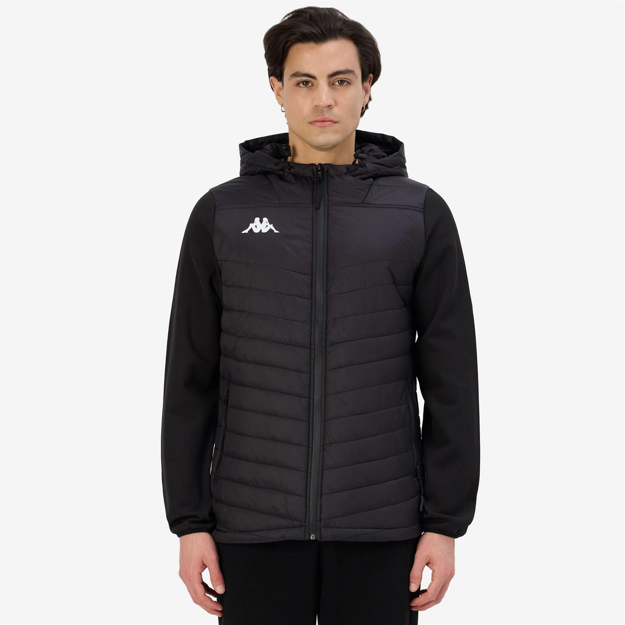 Veste à capuche manches longues homme Odolon noir 4/7