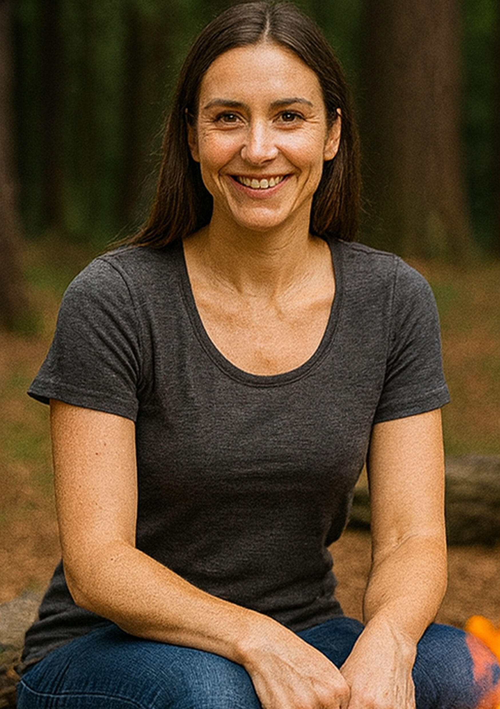 T-shirt en mérinos pour femme IRENA 3/4