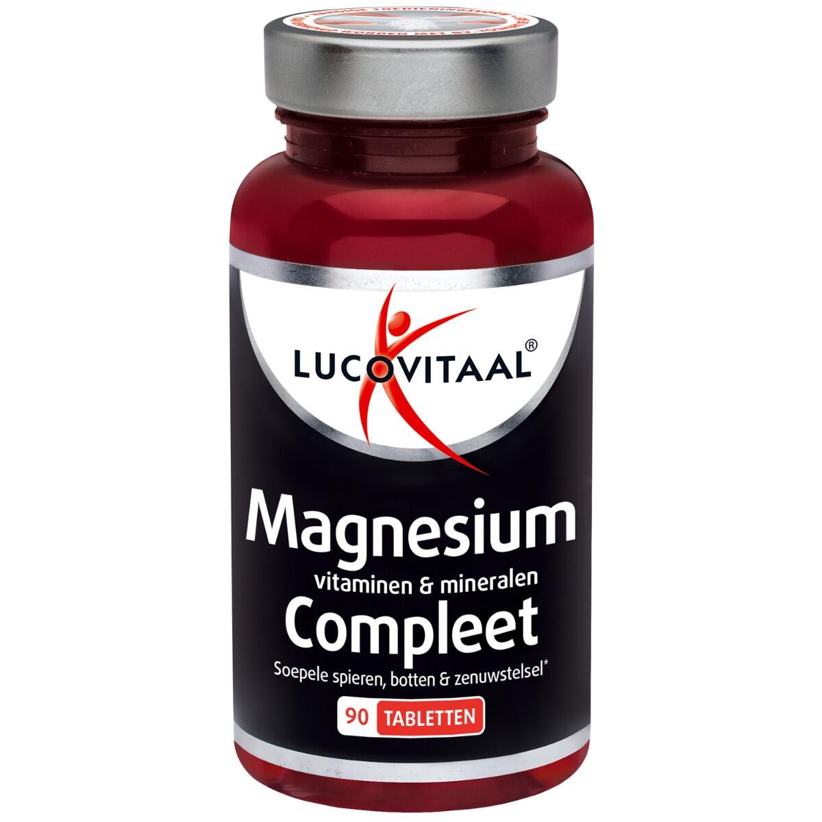 LUCOVITAAL Lucovitaal Magnesium, Vitaminen & Mineralen Compleet 90 tabletten