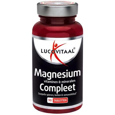 Lucovitaal magnesium, vitaminen & mineralen compleet 90 tabletten