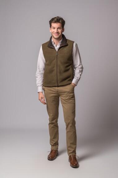 CHALECO POLAR BERLIN CAMEL OLIVE 4/5