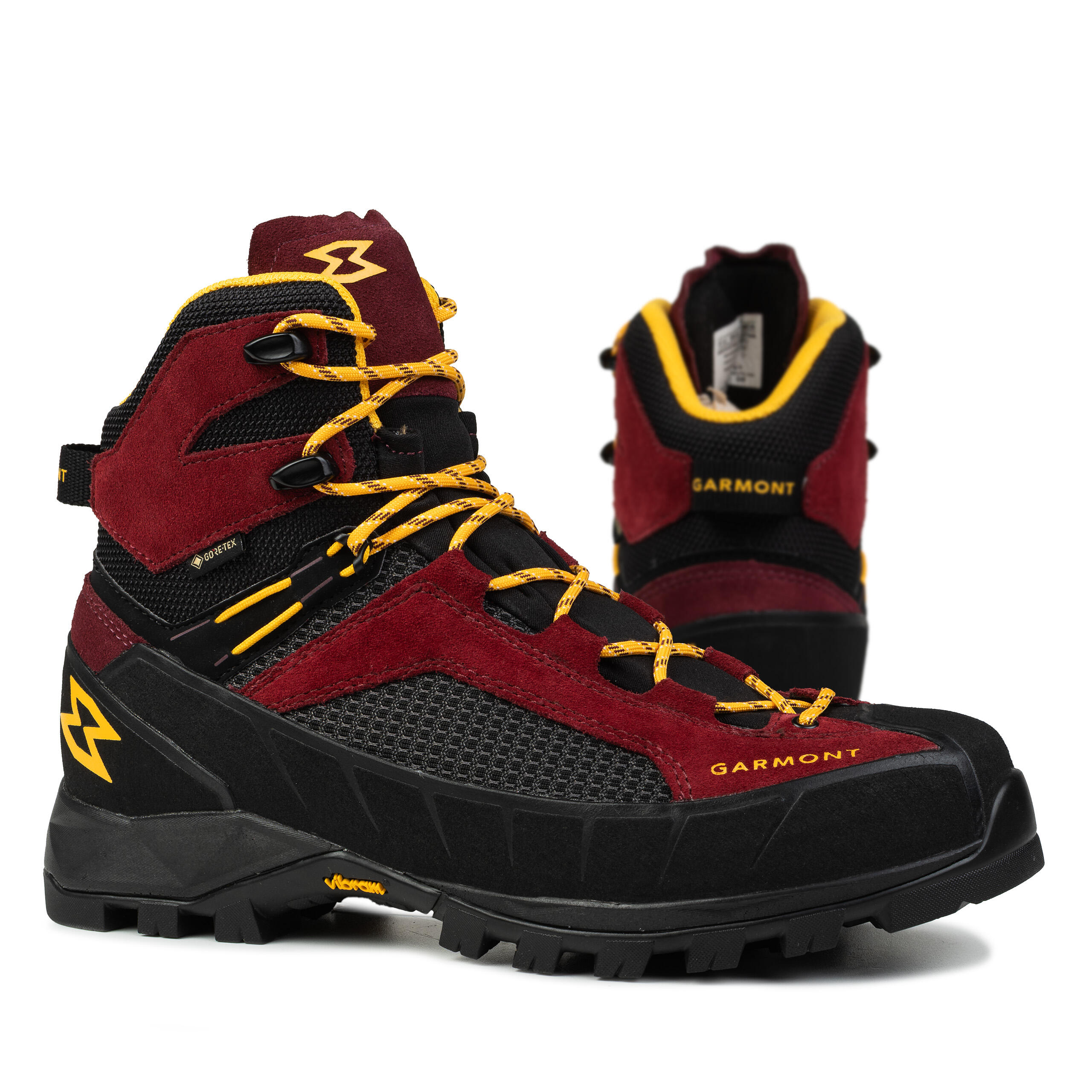 Trekking-Schuhe Garmont Tower Trek GTX Herren rot Gore‑Tex Vibram Heel Lock 7/7