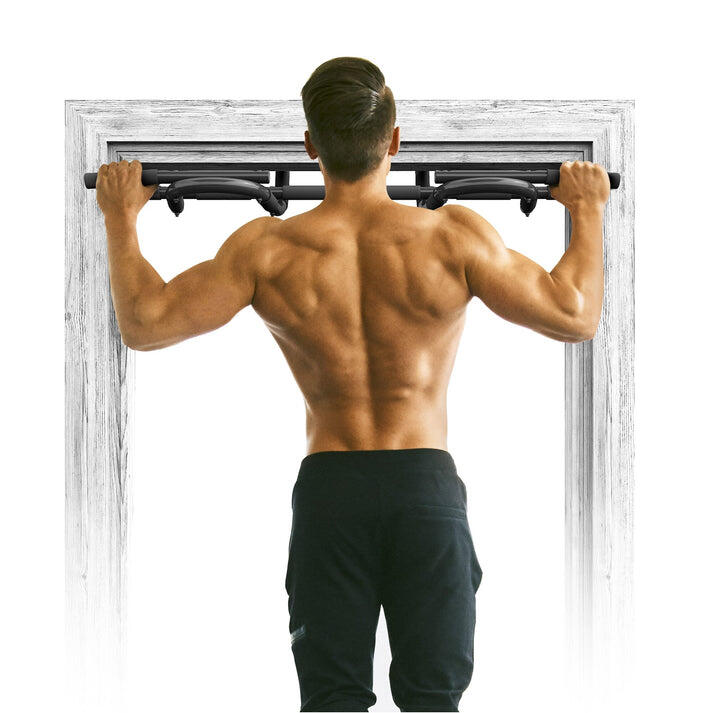 BARRE DE TRACTION MULTIFONCTIONS POUR CADRE DE PORTE | MUSCULATION 7/7