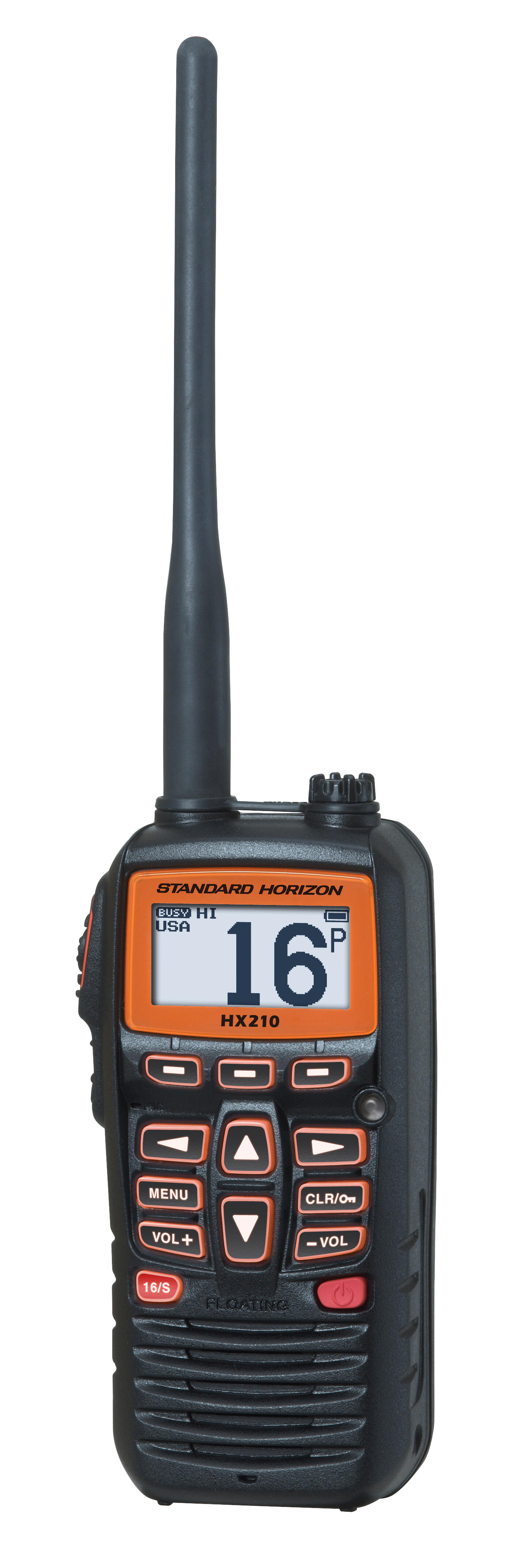 Vhf portable waterproof floating delivered with chargers and clip Standard Horiz 3/3