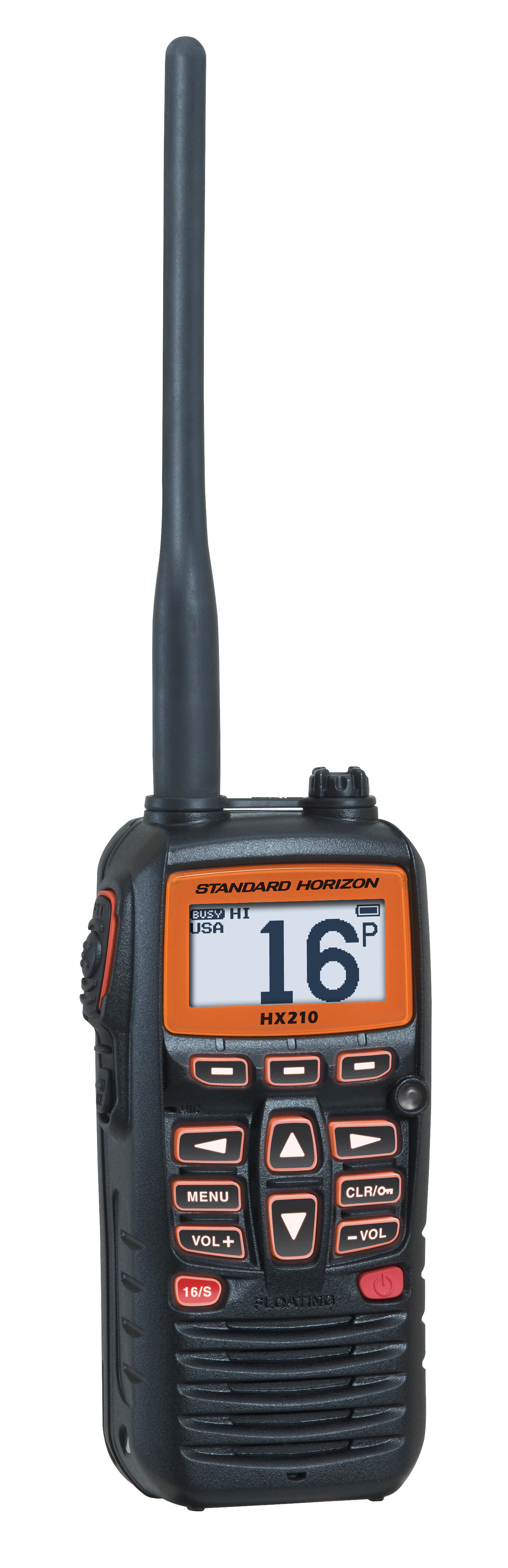 Vhf portable waterproof floating delivered with chargers and clip Standard Horiz 2/3