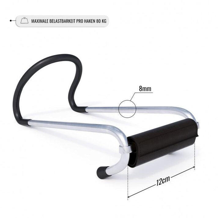 Power Hooks - 2 Stuks - met Veiligheidsstraps 2/7