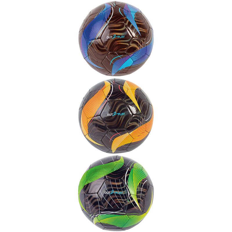 Ballon De Football T5 Gonflé - OUT2PLAY - Modèle choisi aléatoirement 2/2