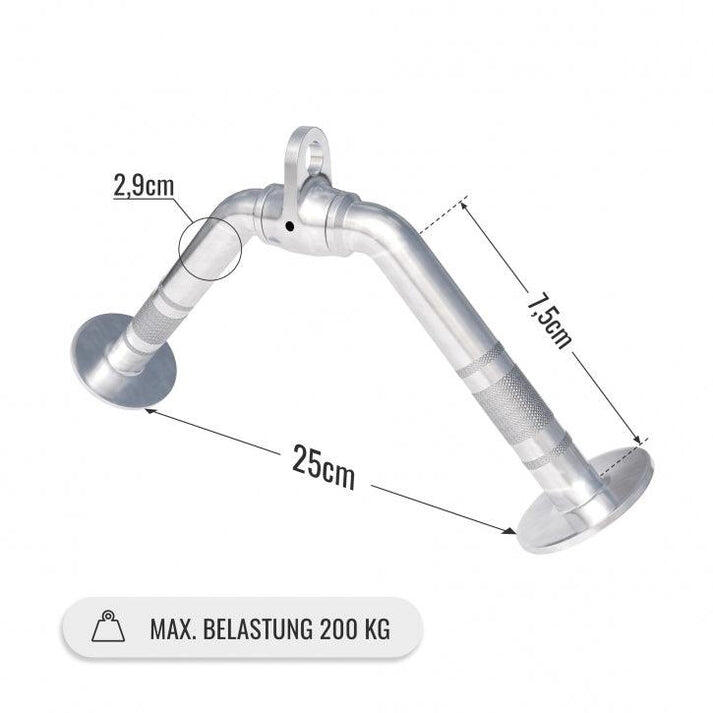 Triceps V-grip with chrome joint 2/5