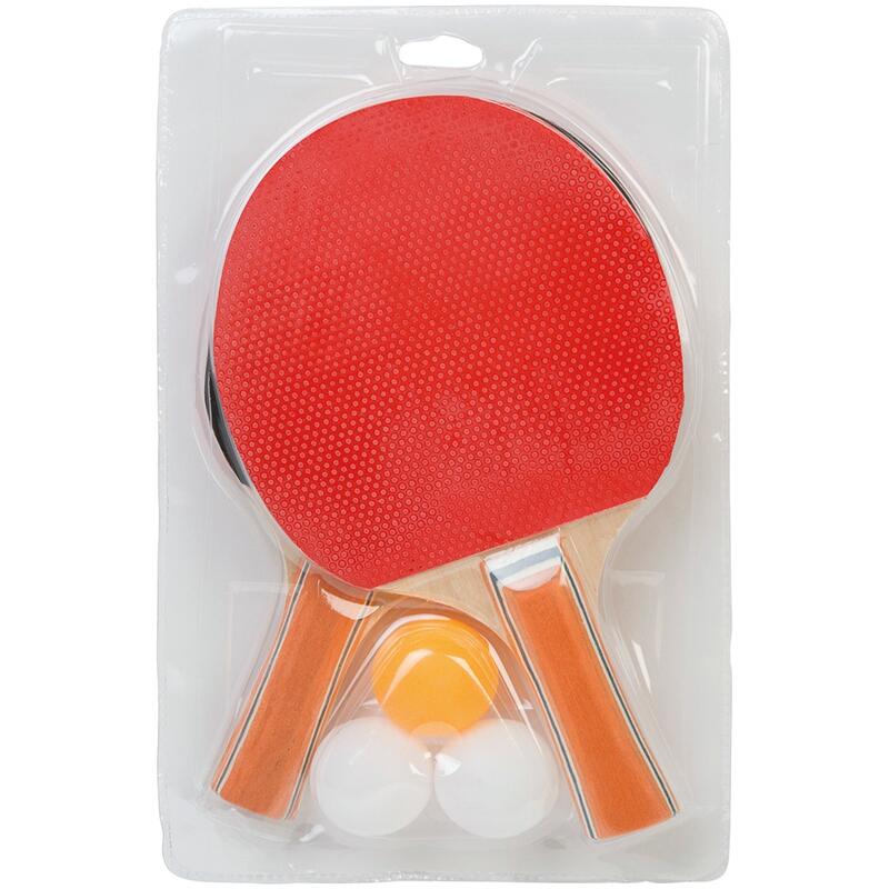 Tischtennisschläger + 3 Bälle Out2Play o2p (x2) 2/2