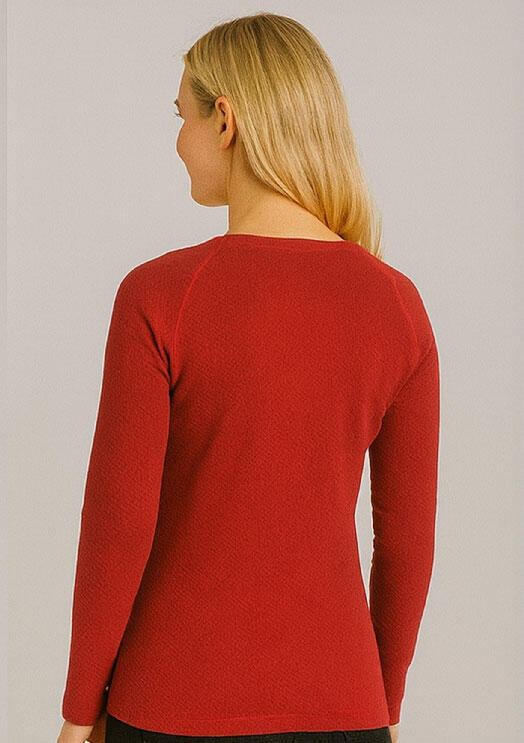 Sweat-shirt/pull en mérinos pour femme HEDA 4/4