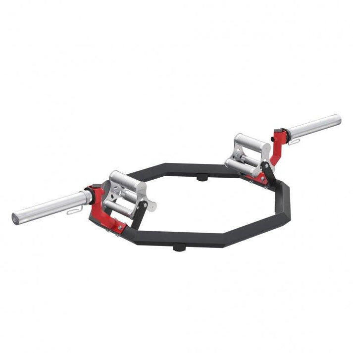 Trap Bar GORILLA SPORTS 20 kg acciaio Ø50 mm maniglie multi-impugnatura 5/7