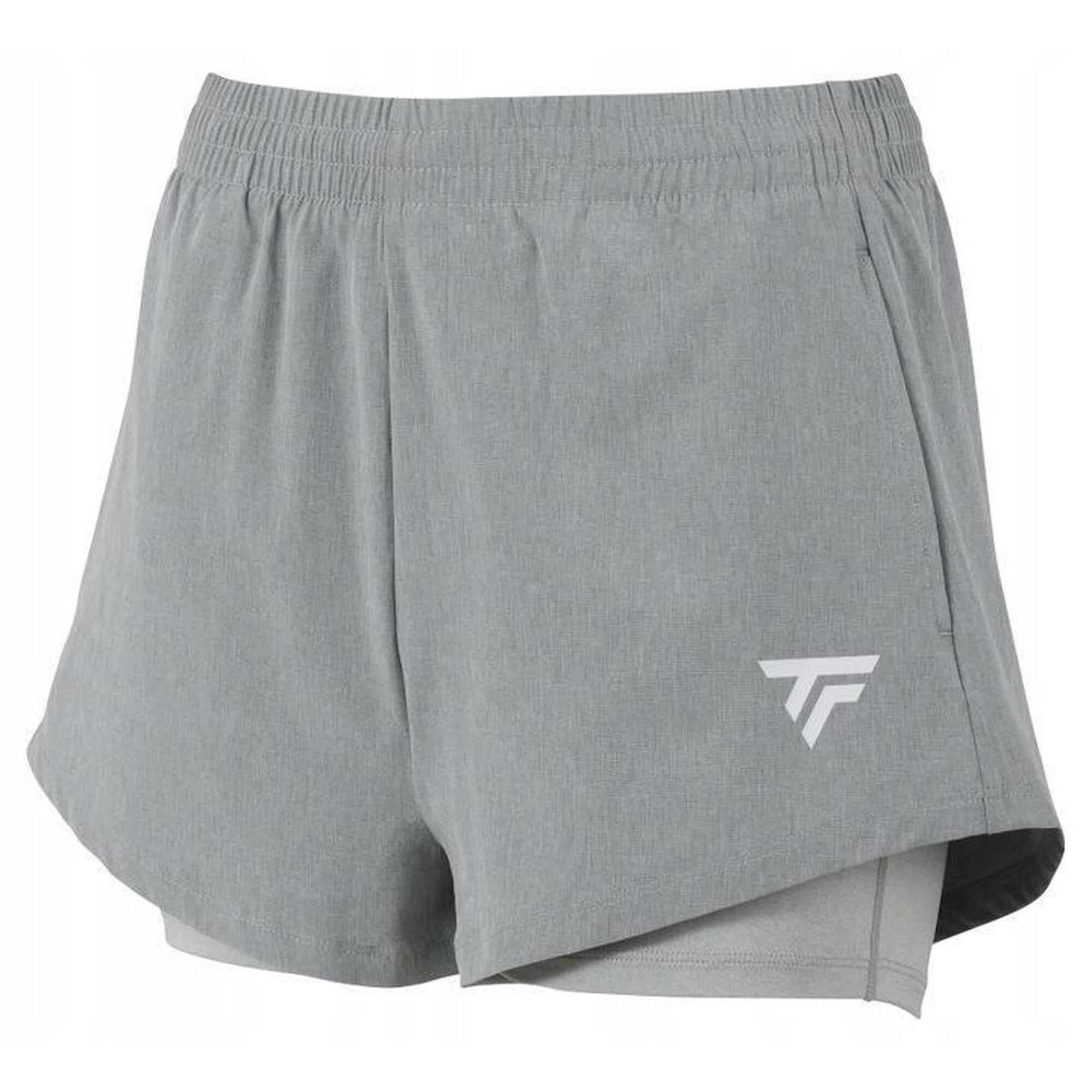 Tecnifibre - Short Fille Tecnifibre Team - Short - Gris - 12/14 Ans - Decathlon