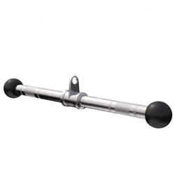 BARRE TRICEPS/BICEPS AVEC POIGNÉES BOULES | ACCESSOIRE MUSCULATION