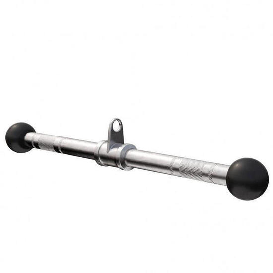 BARRE TRICEPS/BICEPS AVEC POIGNÉES BOULES | ACCESSOIRE MUSCULATION