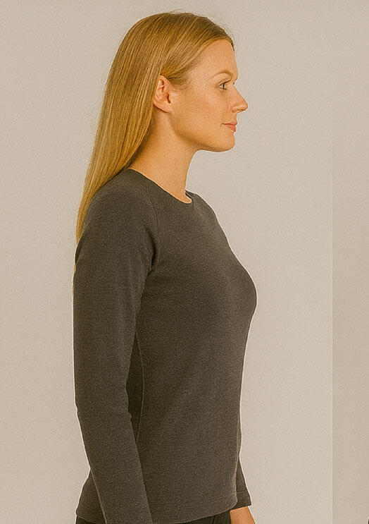 Sweat-shirt/pull en mérinos pour femme HEDA 4/5