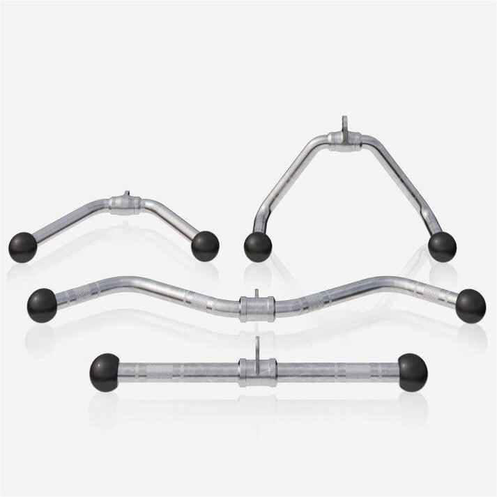 LOT DE 4 BARRES : TIRAGE, TRACTION, BICEPS, RECTANGULAIRE | ACCESSOIRE MUSCULATI 4/5