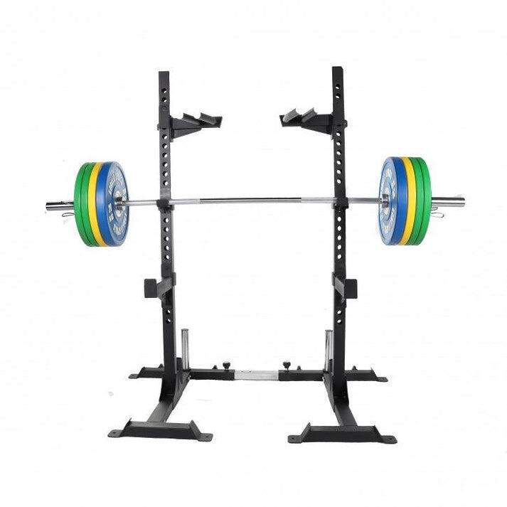 GORILLA SPORTS Bumper Plates inkl. Squat Rack 2/7