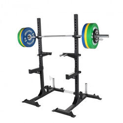 KIT RACK A SQUAT AVEC SET D'HALTERES OLYMPIQUE | DIAMETRE 50/51 MM | MUSCULATION